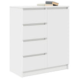 Sideboard with Drawers White 71x35x84 cm Engineered Wood 861580