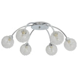 Ceiling Lamp with 6 LED Bulbs G9 240 W 50491