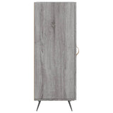 Sideboard Grey Sonoma 34.5x34x90 cm Engineered Wood 828514