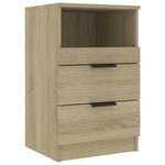 ZNTS Bedside Cabinet Sonoma Oak Engineered Wood 811238