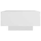 804175 Coffee Table White 90x60x31 cm Engineered Wood