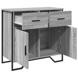 Sideboard Grey Sonoma 79.5x35.5x74.5 cm Engineered Wood 848547