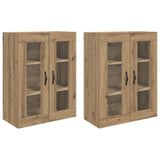 Wall Cabinets 2 pcs Artisan Oak 69.5 x 34 x 90 cm 3402687