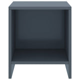 Bedside Cabinets 2 pcs Light Grey 35x30x40 cm Solid Pinewood 322243