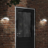 Outdoor LED Wall Light with Sensor Black Die-cast Aluminium 4006278