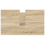 Bathroom Basin Cabinet Sonoma Oak 60x34.5x60 cm 861893