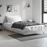 Bed Frame without Mattress Concrete Grey 100x200 cm 832161
