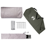 Trekking Tent with Rainfly Water-Resistant 2-Person Army Green 42042217