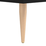 Coffee Tables 2 pcs Black 50x50x40 cm Engineered Wood 829367