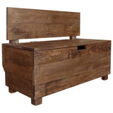 Bench Solid Mahogany Wood 86x40x60 cm 244510