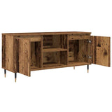 TV Cabinet Old Wood 104 x 35 x 50 cm Engineered Wood 881929
