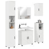 Bathroom Furniture Set 5 pcs High Gloss White 61 x 35 x 64 cm 3392987