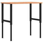 Workbench 100x60x cm Solid Wood Beech Rectangular 3309684