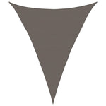 ZNTS Sunshade Sail 160 g/m² Anthracite 5x7x7 m HDPE 311099