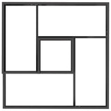 Garden Planter Black 60 x 60 x 50 cm Cold-rolled Steel 873571