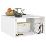 Coffee Tables 4 pcs White 33x33x33 cm Engineered Wood 806813