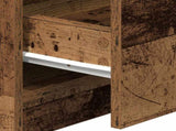 Bedside Cabinets 2 pcs with 2 Drawers Old Wood 40x36x50 cm 858800
