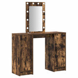 Dressing Table Brown 102 x 33 x 135 cm Engineered Wood 865185