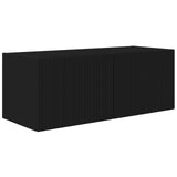 TV Cabinet 8 pcs Black 3409142