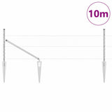 Welded Wire Fence with Spikes 10 x 0.8 m 3353337