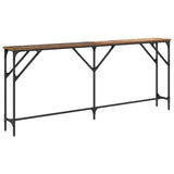 Console Table Old Wood 180 x 23 x 75 cm 871326