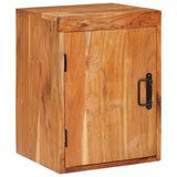 Bedside Table 2 pcs Brown 35 x 33 x 48 cm Solid Wood Acacia 4016729