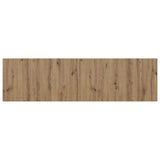 Wall-Mounted Headboard HOORN Artisan Oak Engineered Wood 897384