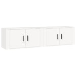 Wall-mounted TV Cabinets 2 pcs White 80x34.5x40 cm 3188350