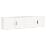 Wall-mounted TV Cabinets 2 pcs White 80x34.5x40 cm 3188350