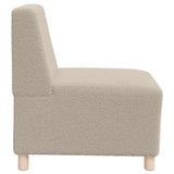 Modular Sofa Unit Armless 2 pcs Light Grey 55 x 74 x 82 cm 3399783