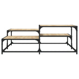 Coffee Table Sonoma Oak 107x107x40 cm Engineered Wood 837753