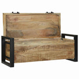 Storage Chests Brown 80 x 30 x 30 cm Solid Mango wood 4015973