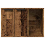 Cat Litter Box Enclosure Old Wood 60x40x40 cm Engineered Wood 857731