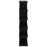 Wall Shelf Black Oak 70 x 20 x 100 cm Engineered Wood 8012149