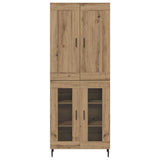 Highboard 2 pcs Artisan Oak Engineered Wood 3403187