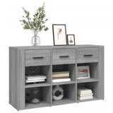 Sideboard Grey Sonoma 100x30x59.5 cm Engineered Wood 821010