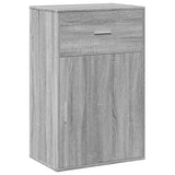 Storage Cabinet Grey Sonoma 56.5x39x90 cm Engineered Wood 840714