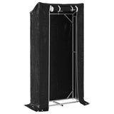 Firewood Rack with Rain Cover 100x40x200 cm Galvanised Steel 4104948