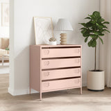 Sideboard Pink 68x39x73.5 cm Cold-rolled Steel 851287
