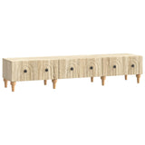 TV Cabinet Sonoma Oak 147 x 34.5 x 30 cm Engineered Wood 894247