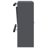Mailbox with Storage with Door Anthracite 30 x 20 x 55 cm Steel 874949