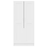 Wardrobe White 82.5x51.5x180 cm Engineered Wood 803434