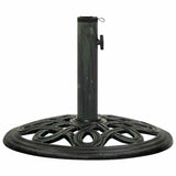 Umbrella Base Green 40x40x32 cm Cast Iron 317765