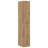 Apothecary Cabinet Artisian Oak 30x41x174.5 cm Engineered Wood 3309635