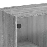 Sideboard Grey Sonoma 102x37x75.5 cm Engineered Wood 3295876