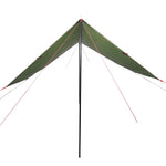 ZNTS Camping Tarp Green 430x380x210 cm Waterproof 94679