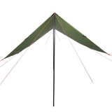 ZNTS Camping Tarp Green 430x380x210 cm Waterproof 94679