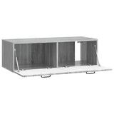 Wall-Mounted TV Cabinet Grey Sonoma 98 x 41 x 30 cm 899381