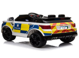 Dual Drive 12V 7Ah Police Car with 2.4G Remote Control White 06749268