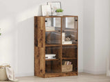 Highboard Old Wood 68 x 37 x 142 cm Engineered Wood 3402629
